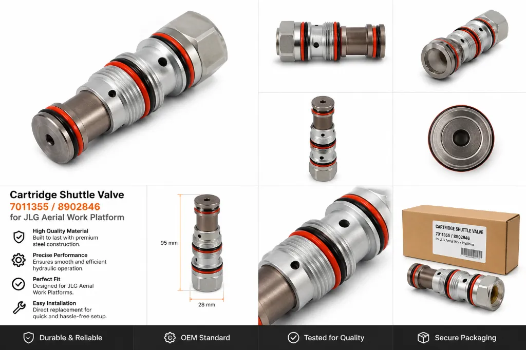 CATRIDEGE SHUTTLE VALVE (7011355/8902846) FOR JLG AERIALPLATFORM